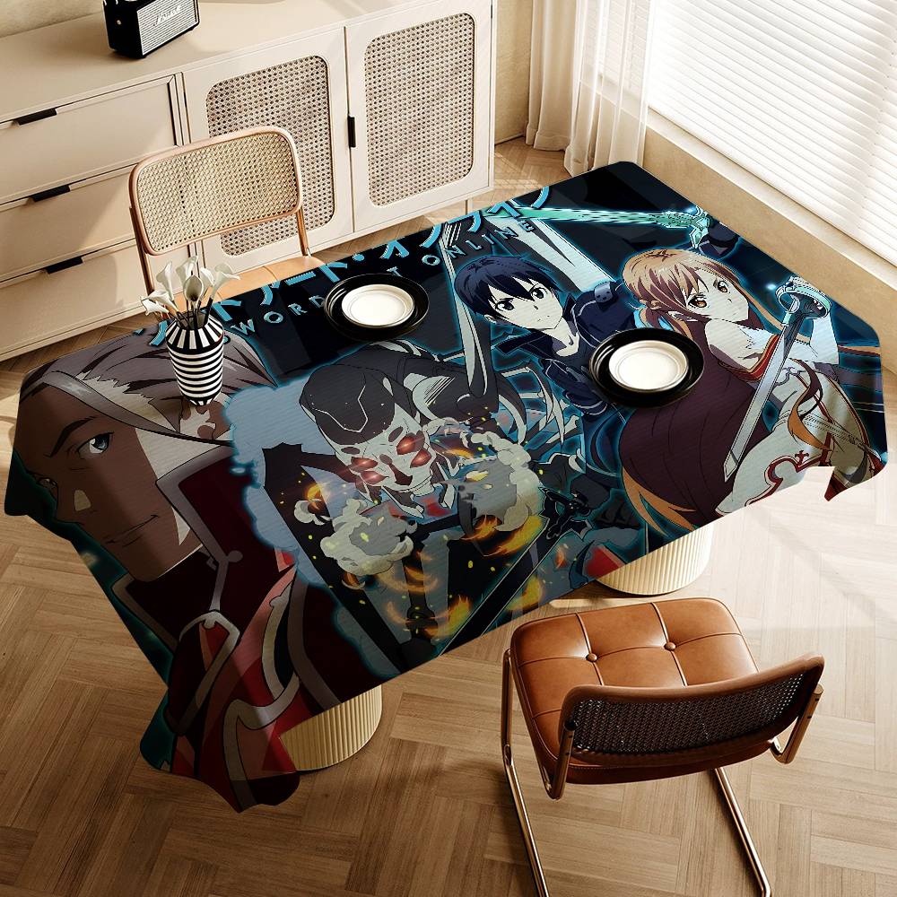 Wedding Supply Online - Sword Art Online Anime Waterproof Rectangle
