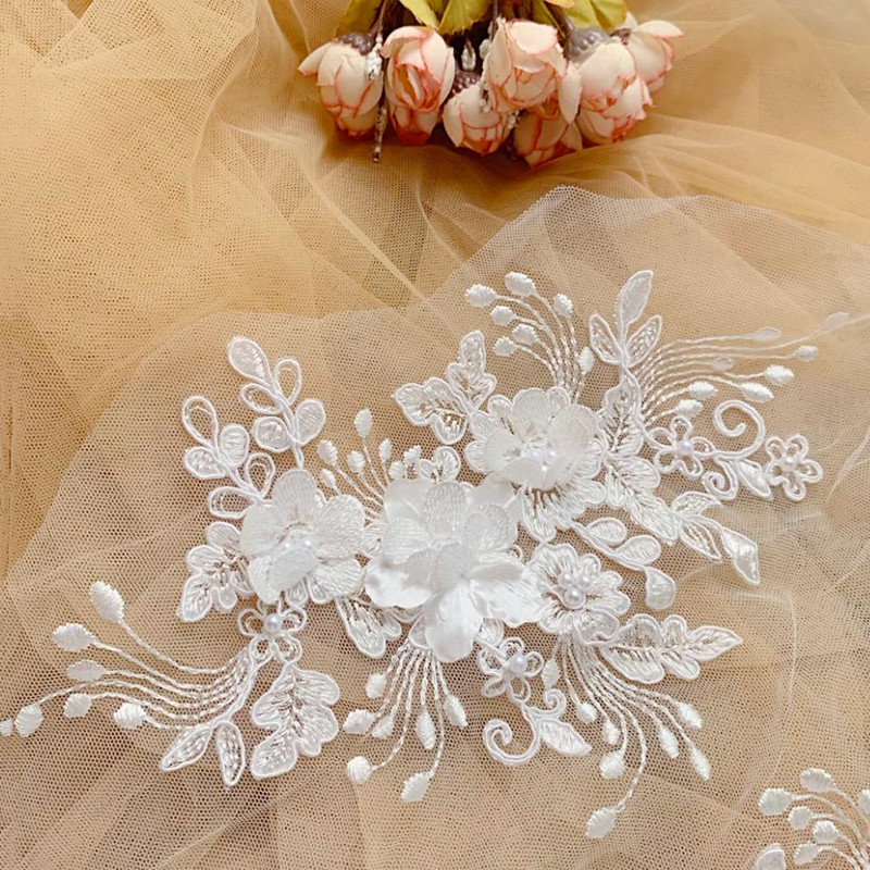 Wedding Supply Online - Pearl Lace Border Line, 3D Mirror