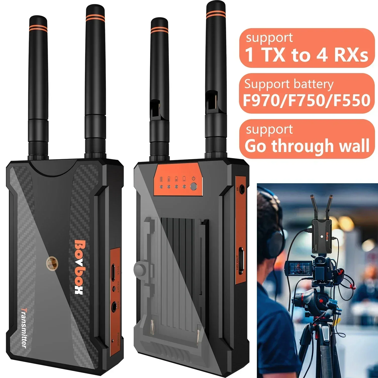 200m Wireless Video Transmissi - Wedding Support recension och pris
