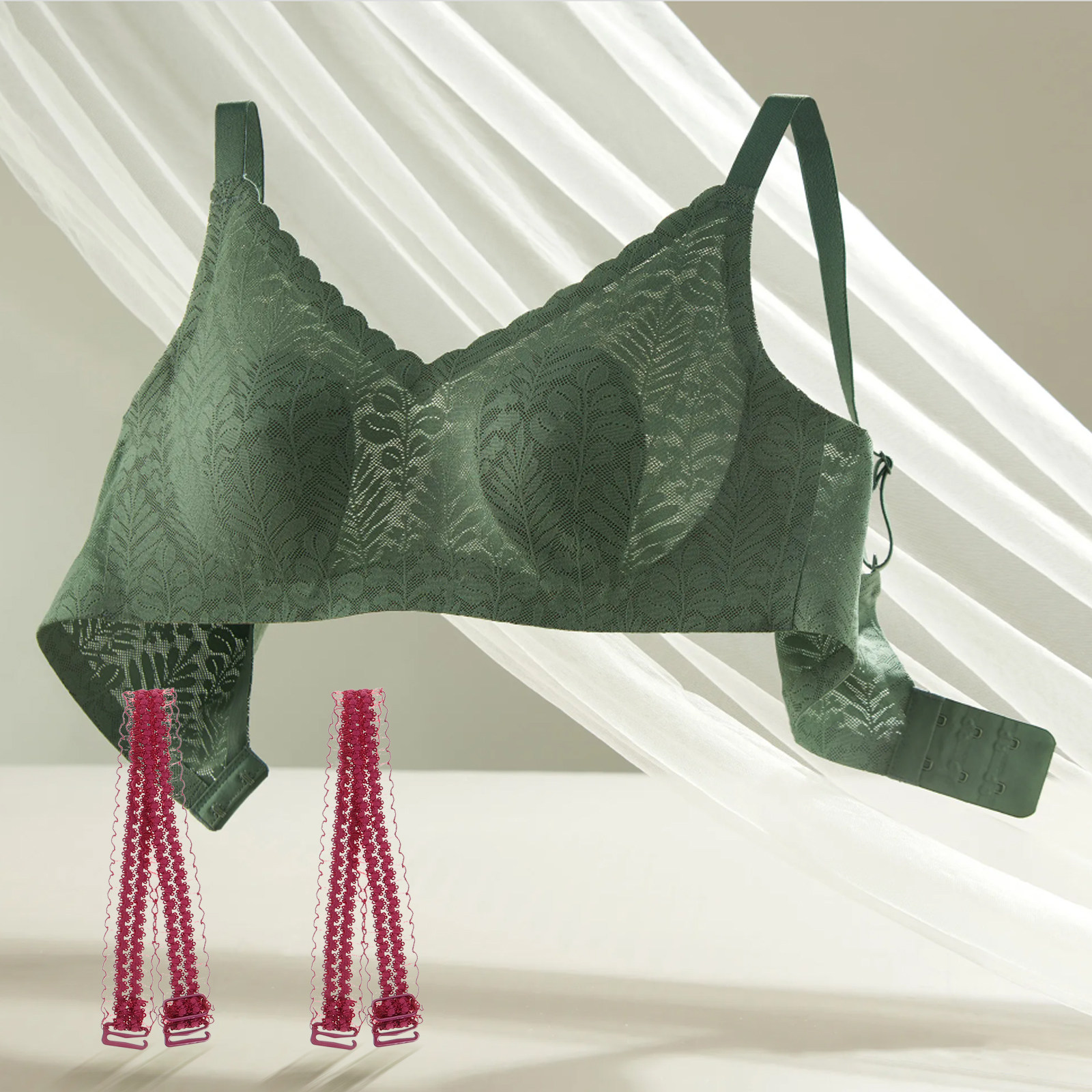 3Pairs Elegant Lace Adjustable - Wedding Support recension och pris