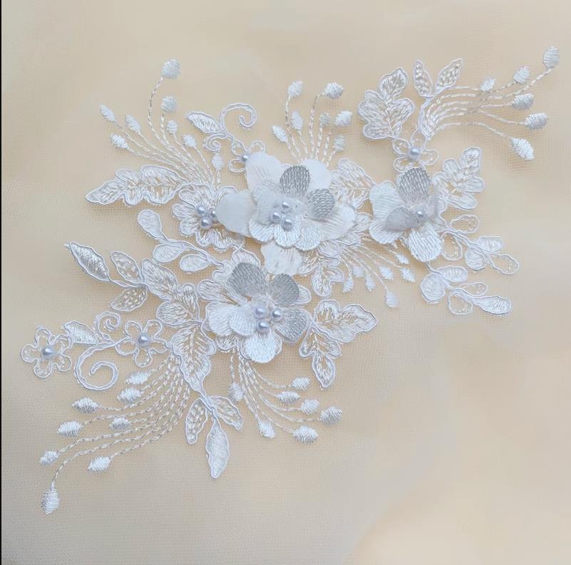 Pearl Lace Border Line, 3D Mir - Wedding Supply Online recension och pris
