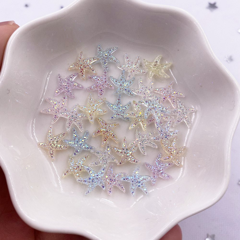 10mm Mini Shiny Star Nail Art  - Wedding Superstar recension och pris