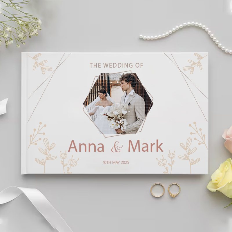 Personalized Guest Book for We - Wedding Supply List recension och pris