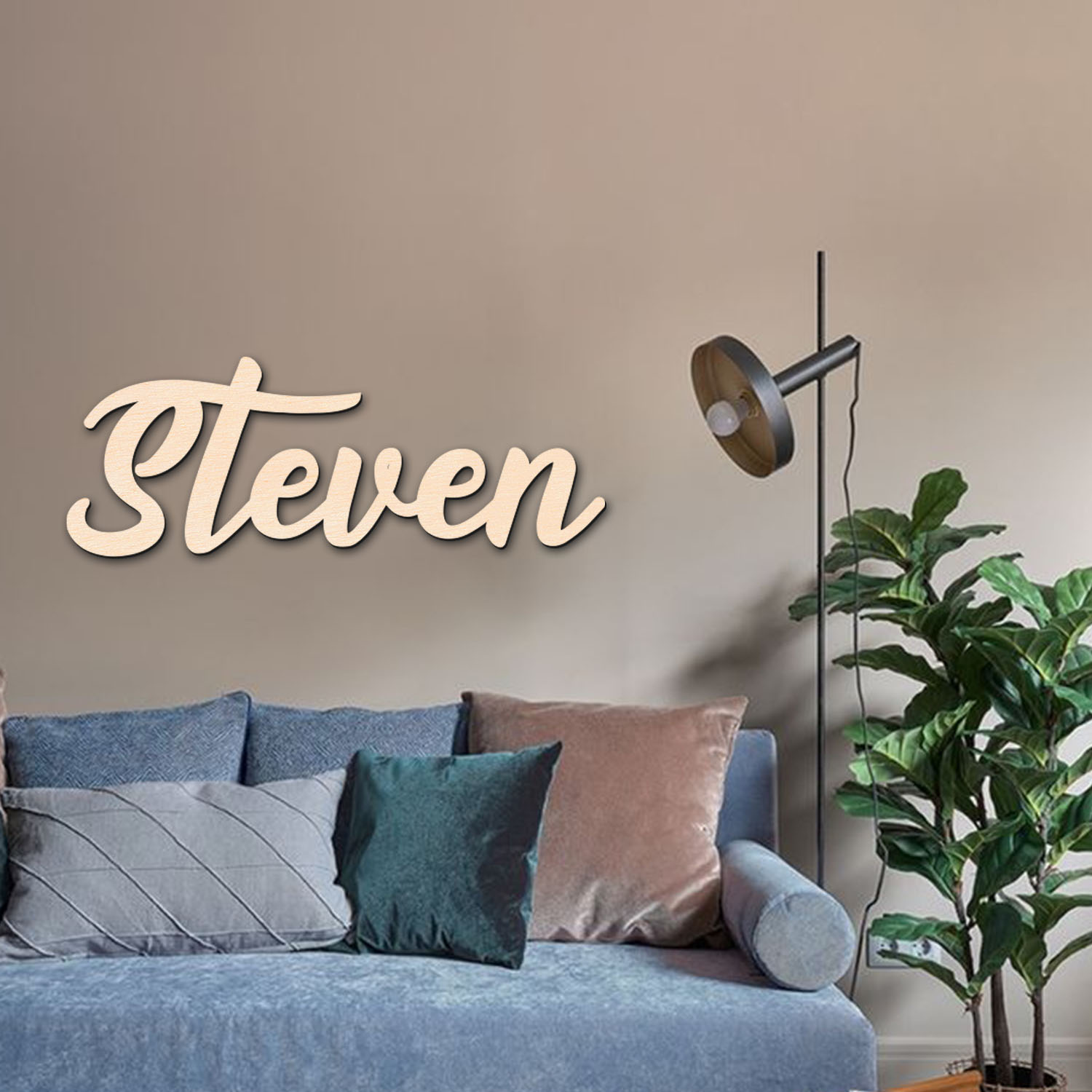 1pc Personalized Wooden Name S - Wedding Souvenir recension och pris