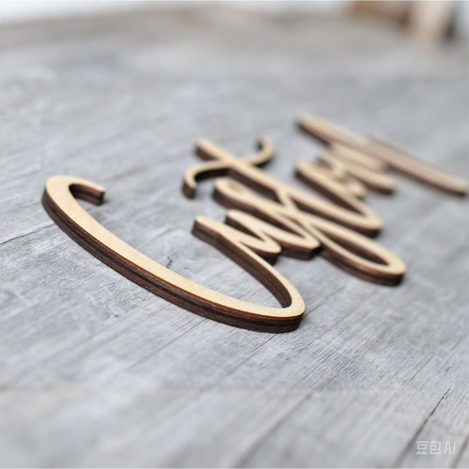 1pc Personalized Wooden Name S - Wedding Souvenir recension och pris