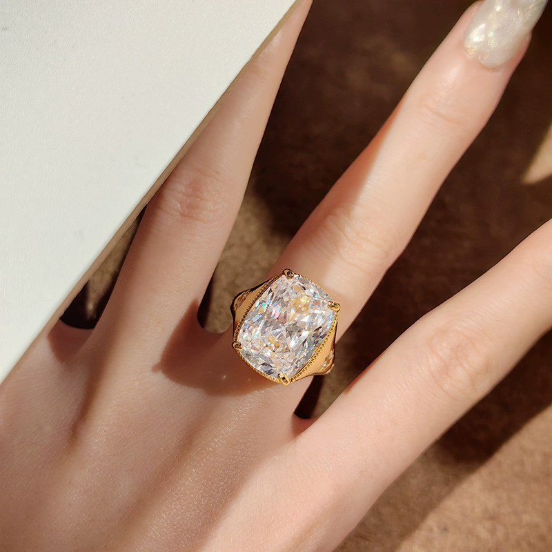 Premium Star Ring 10 Carat Zir - Wedding Superstar recension och pris