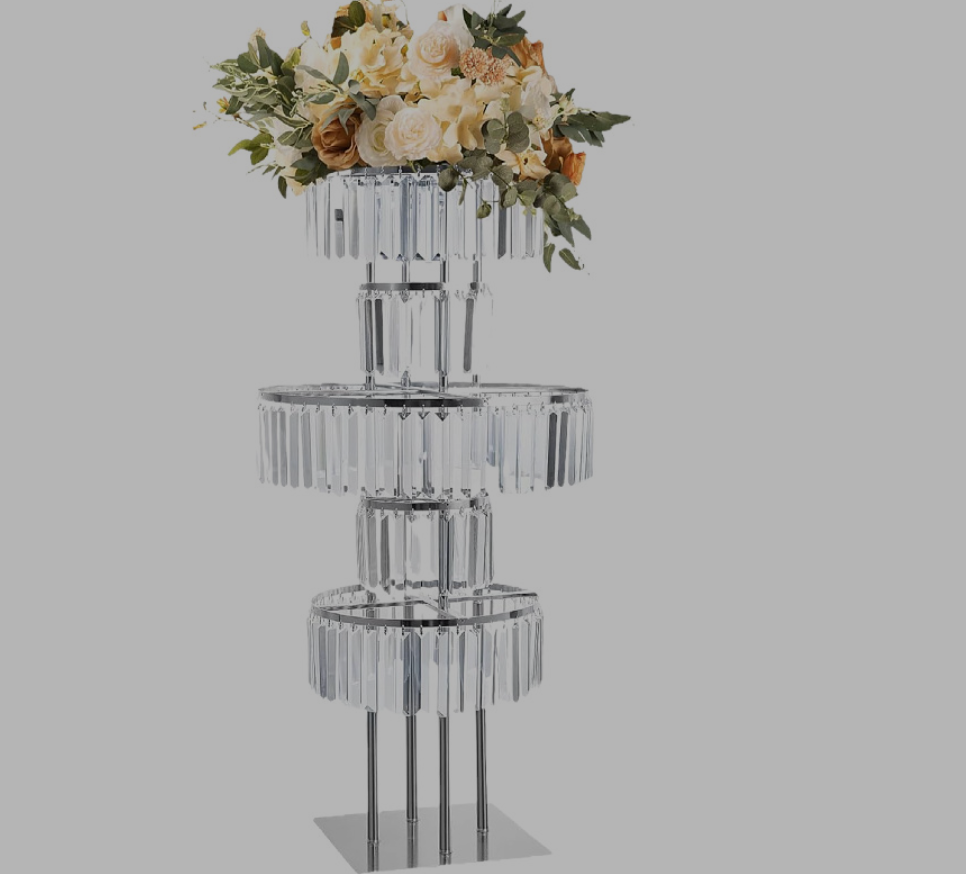 4 PCS Flower Rack Crystal Road - Wedding/Event Supply Store recension och pris