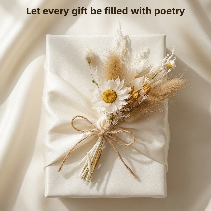 Mini Dried Flower Bouquet Natu - Wedding Souvenir recension och pris