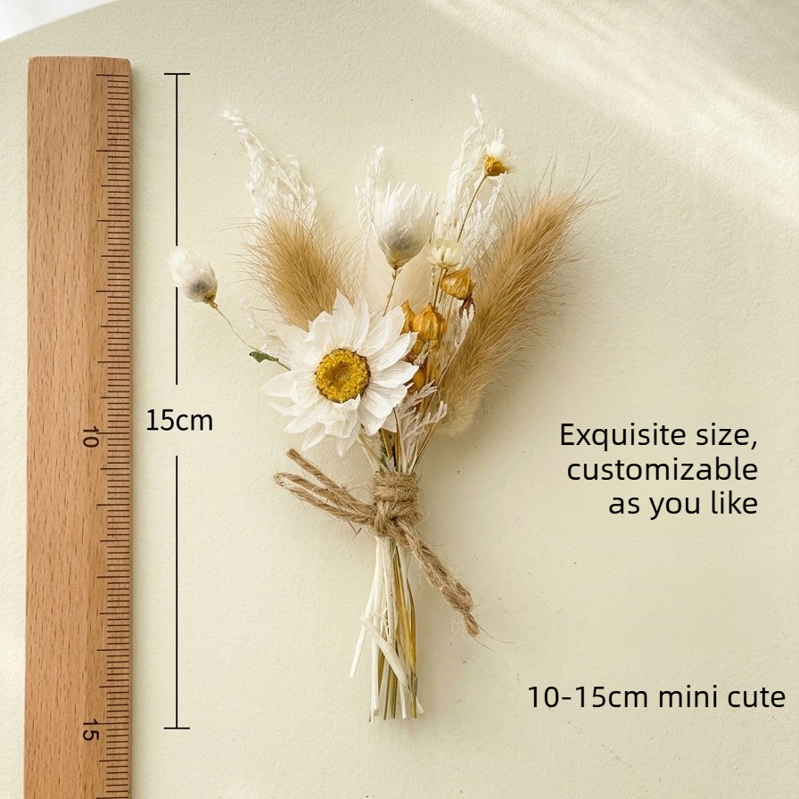 Mini Dried Flower Bouquet Natu - Wedding Souvenir recension och pris