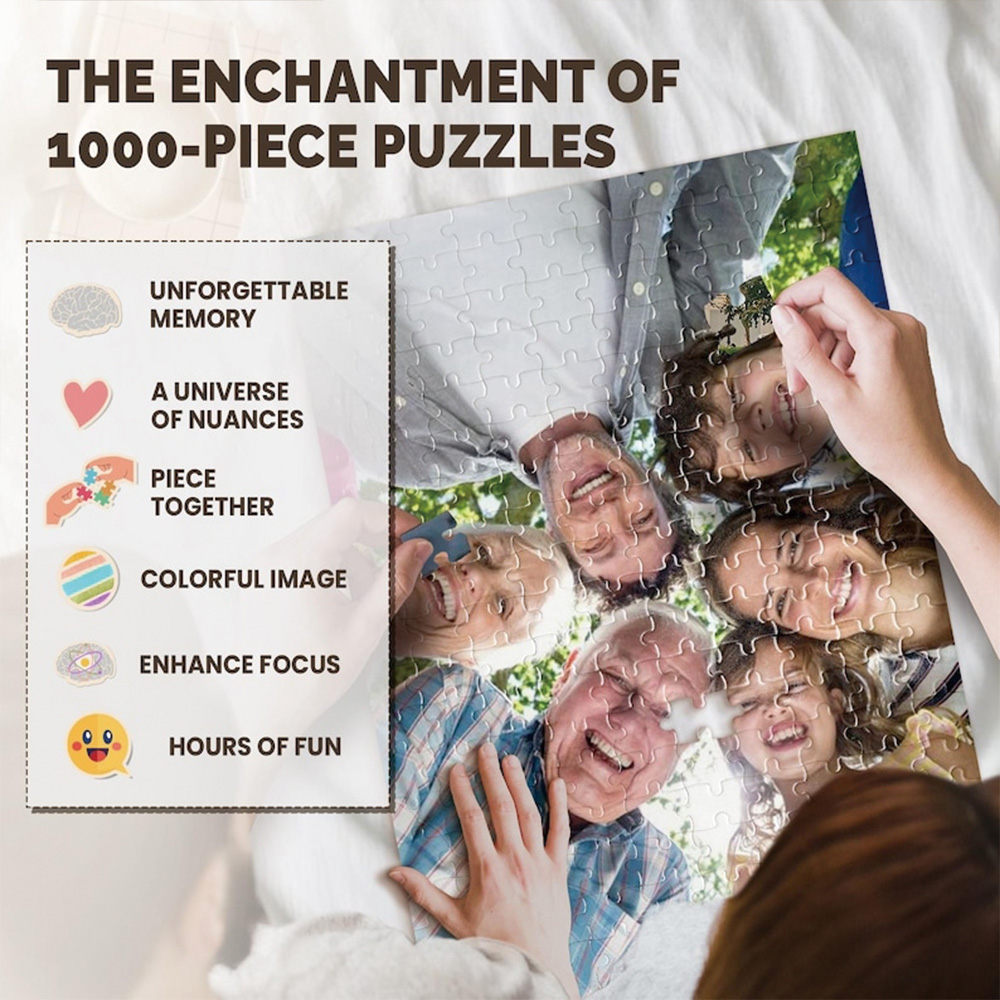 DIY custom photo puzzle, Woode - Wedding Souvenir recension och pris